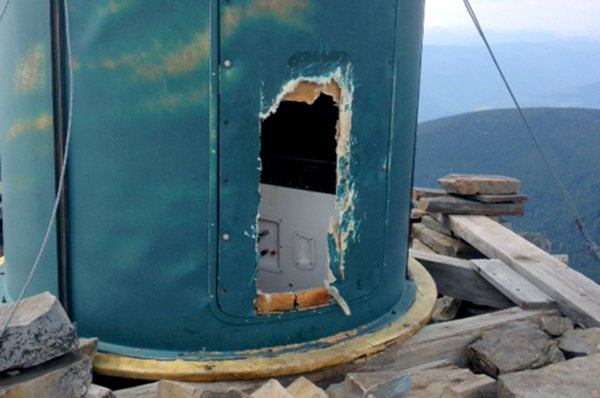 Vandals damage radio equipment near Creston; threaten safety of BC Wildfire Service crews