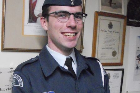 Osprey Air Cadet receives Long Service Award