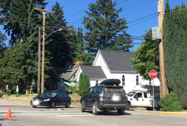 Cyclist struck by car Tuesday in Nelson
