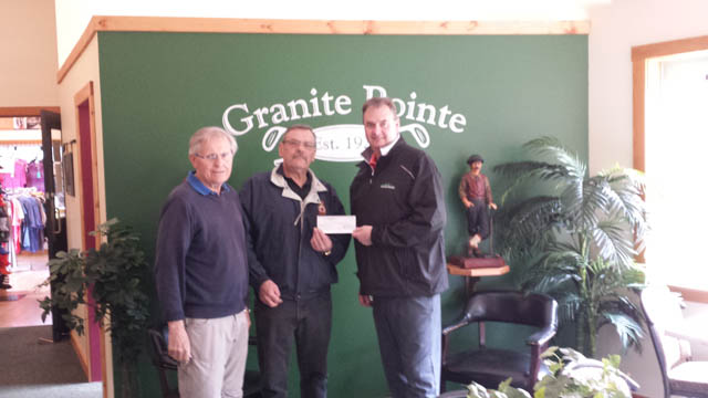 Nelson Legion supports Granite Pointe hosting of BC Juvenile Golf Championship