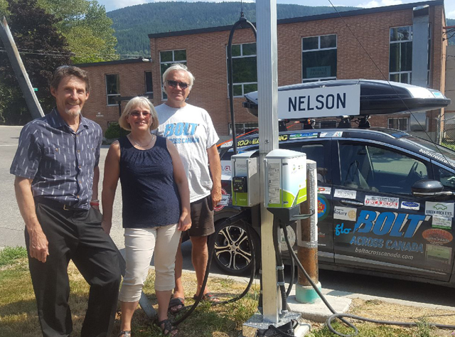 Coast to Coast Bolt tour makes charging stop in Nelson
