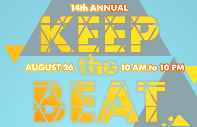 14th annual Keep the Beat Saturday at Lakeside Park
