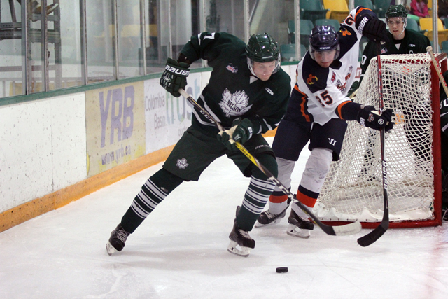 Williams powers Leafs to 1-0 victory over defending KIJHL Champs