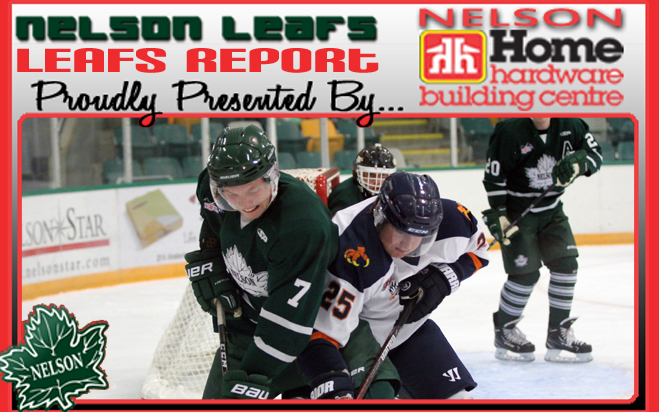 Strong start pushes Nelson Leafs to top of hockey charts