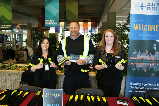 Selkirk College Partners with Celgar for  BE SEEN Campaign