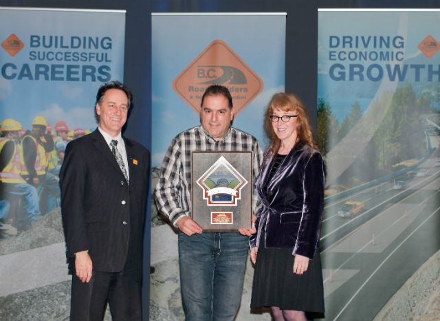 Selkirk Paving recognized during  Deputy Minister’s Contractor of the Year Awards