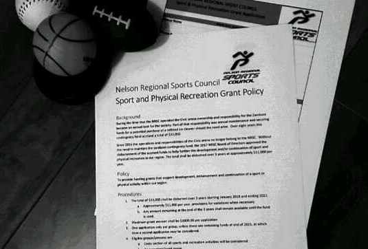 Nelson Regional Sport Council - Sport & Physical Recreation Grant
