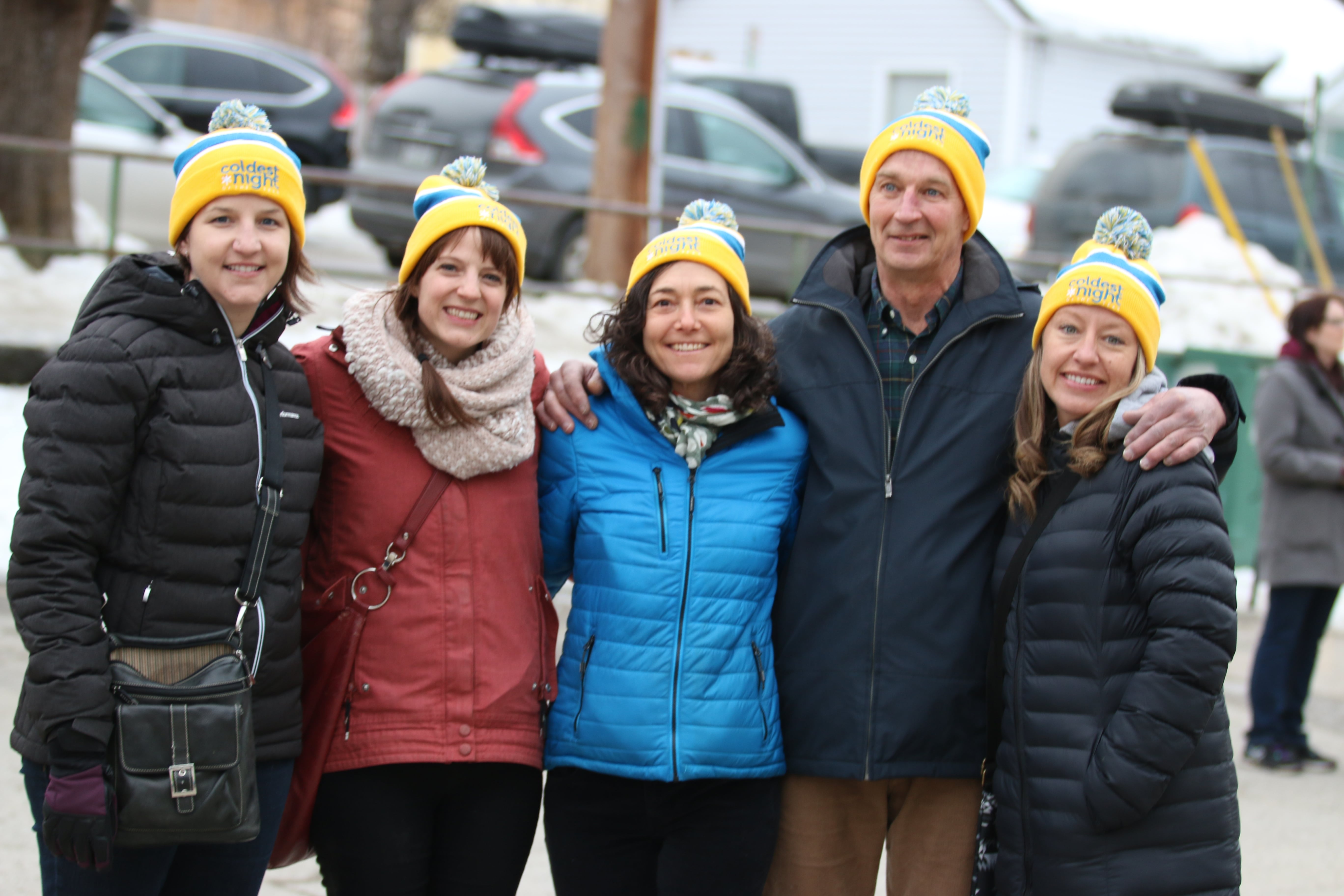 Nelson CARES Society sets up for fourth Annual Coldest Night of the Year Walk