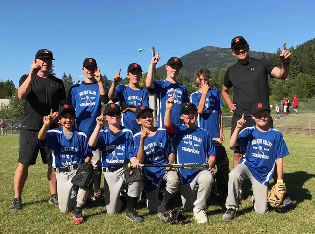 Nelson Giants claim Beaver Valley May Days Minor Baseball Title - The