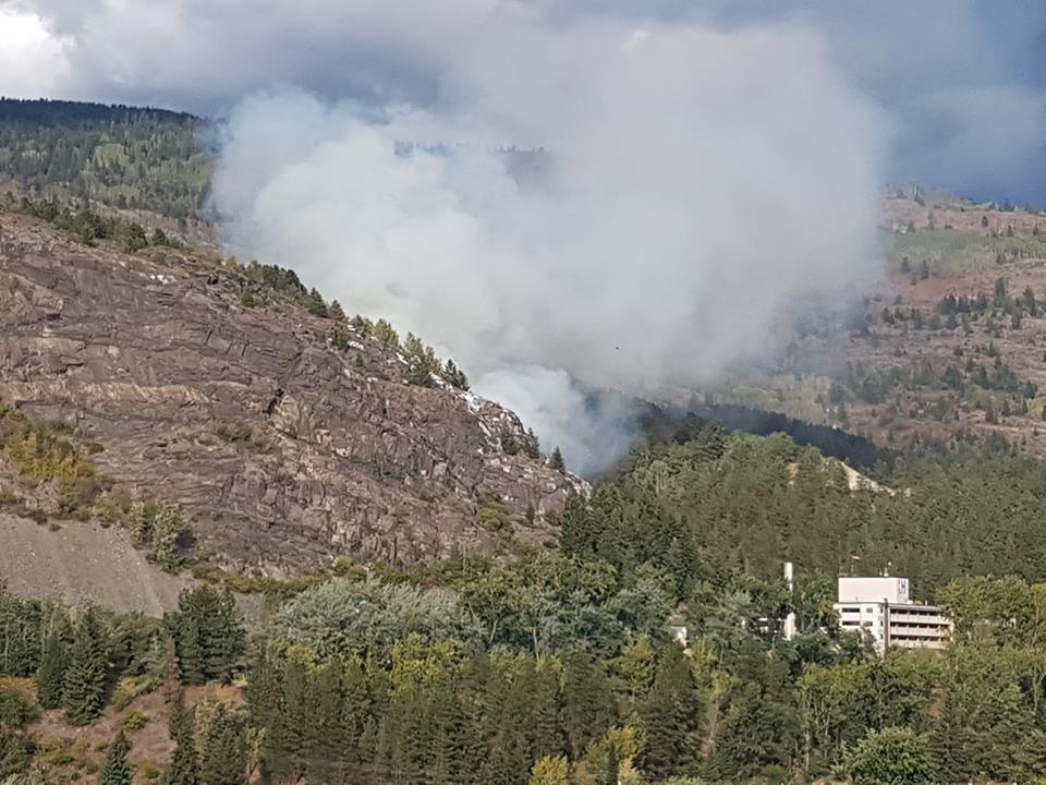 BREAKING: Trail interface fire update as of 7:40 p.m. Tuesday