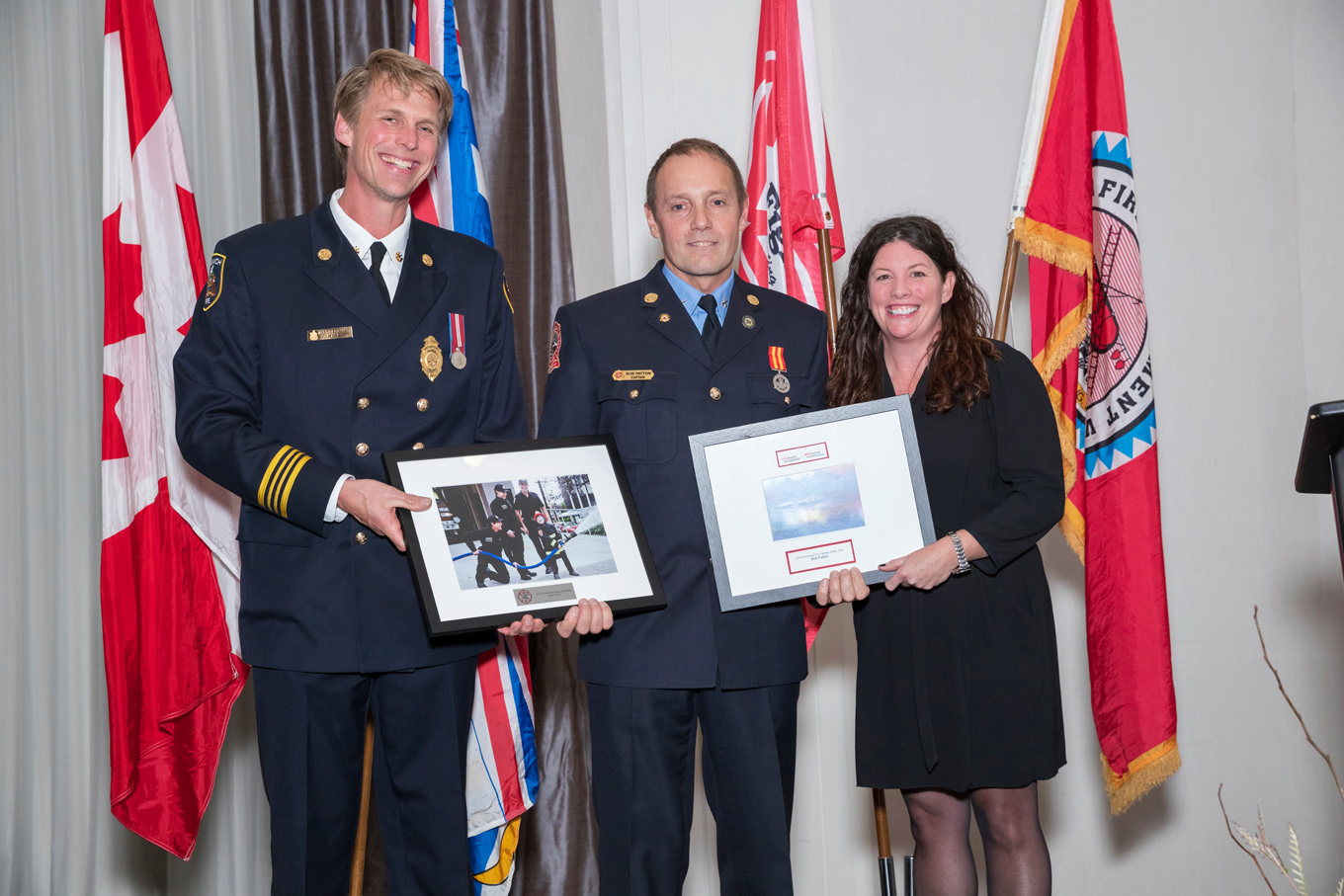 Nelson's Bob Patton receives Fire Fighter of the Year Award