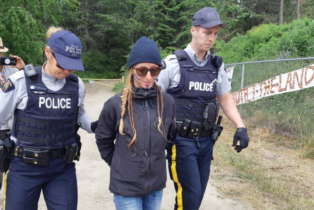 Local water activist arrested for contempt near Balfour