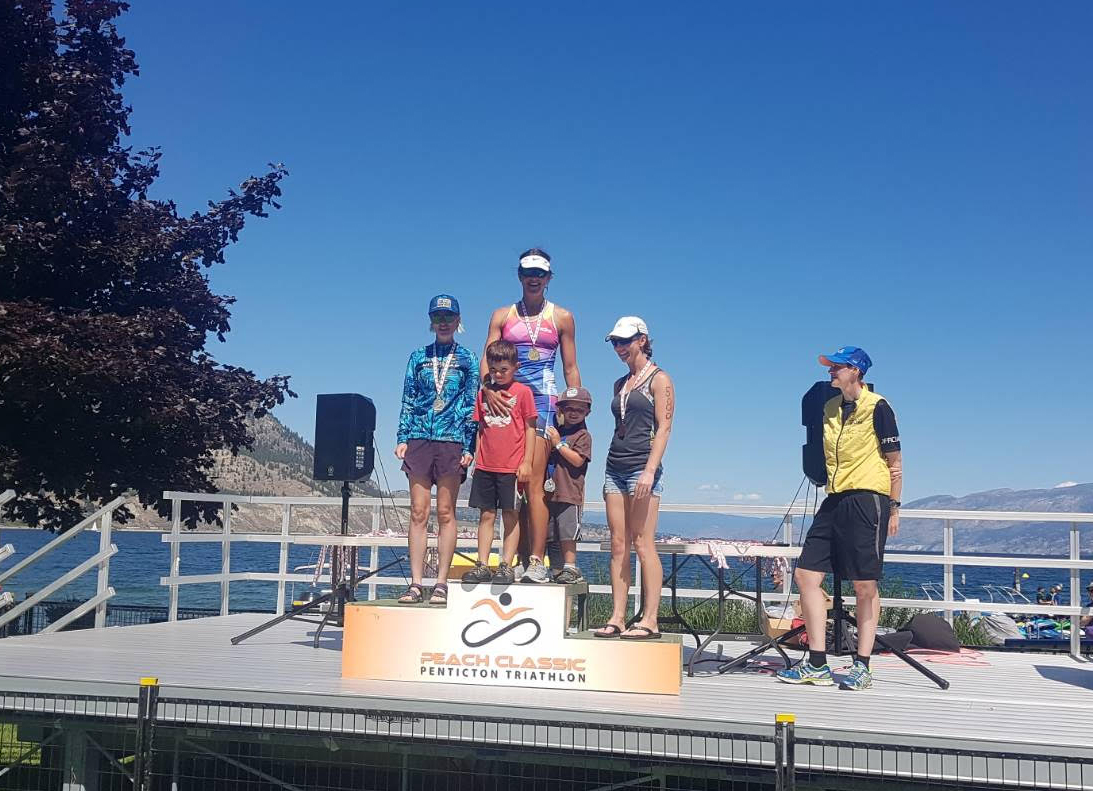 Nelson's Jaclyn Dexter earns Gold at Peach Classic Triathlon