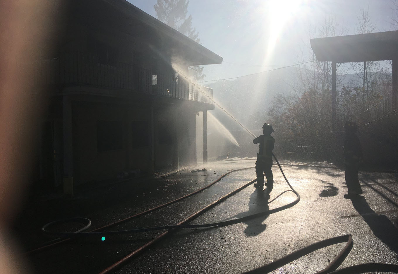 Villa Motel fire moves to mop-up stage