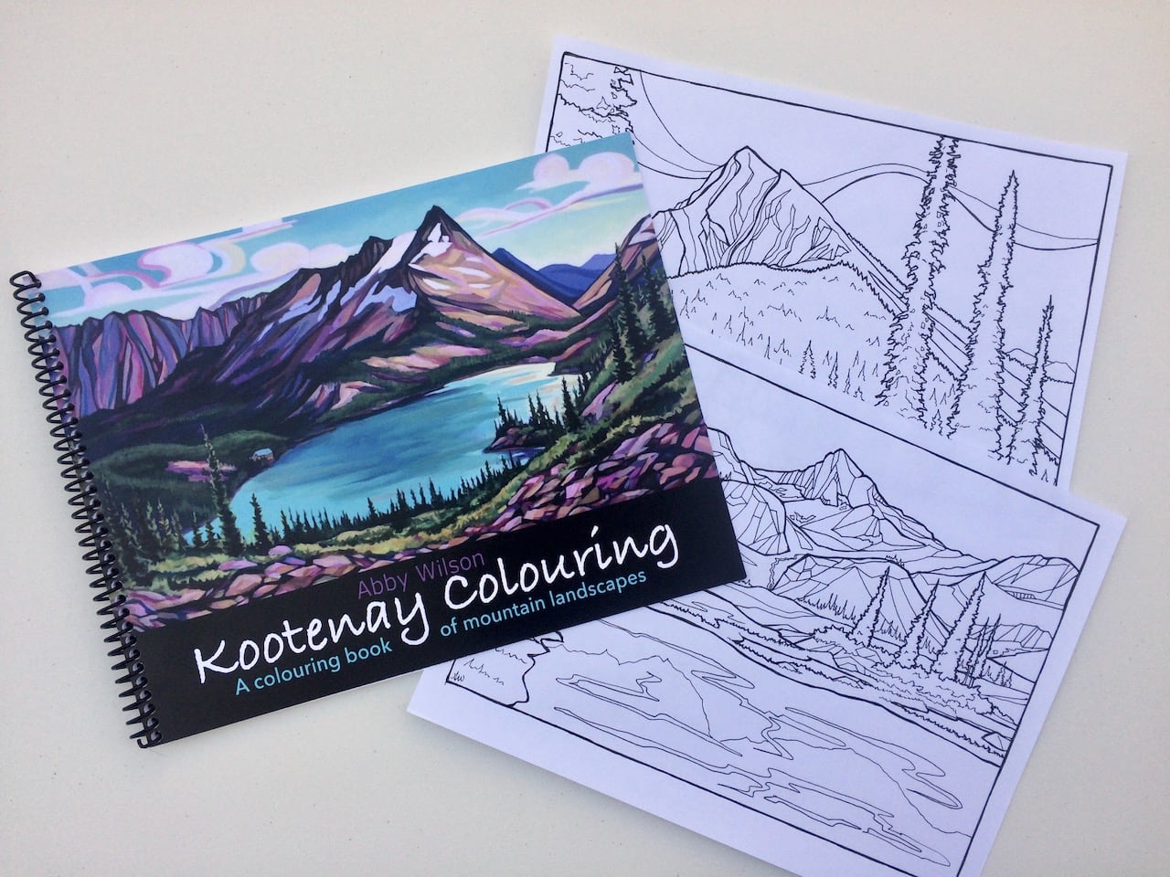 Kootenay Colouring Book to Support Nelson Community Food Centre