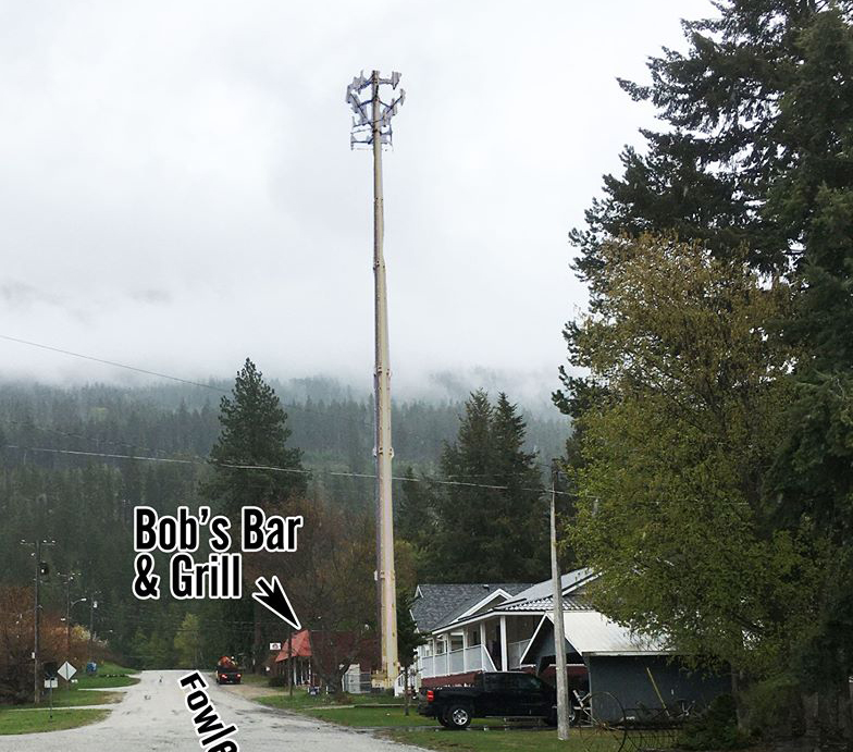 Riondel residents rally to protest location of proposed TELUS cell tower