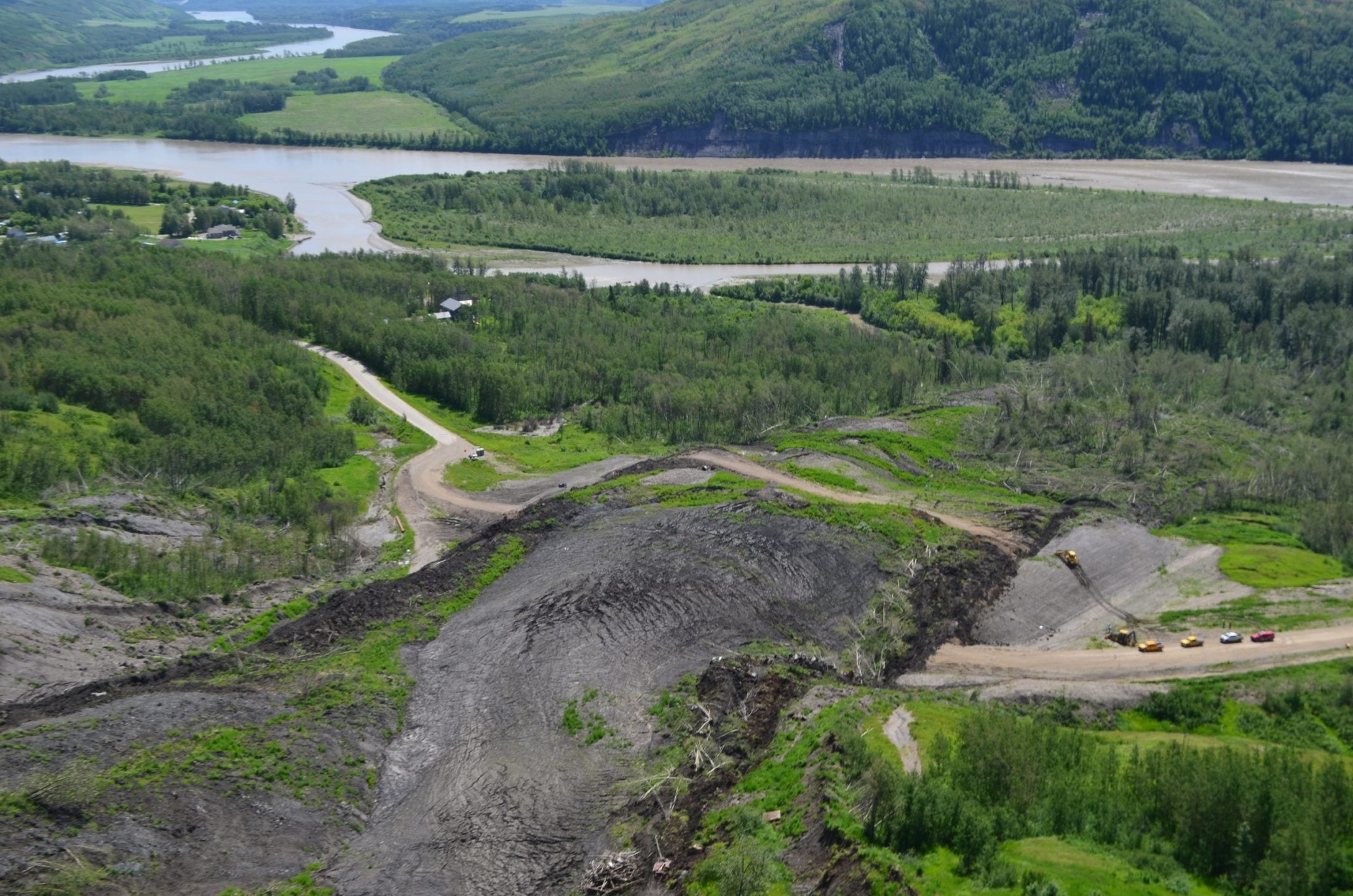 Active Peace Valley landslide renews questions about slope stability and BC government secrecy