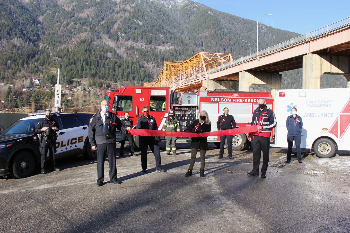 Nelsons Emergency Services join MADD Canada in the launch of the Red Ribbon Campaign