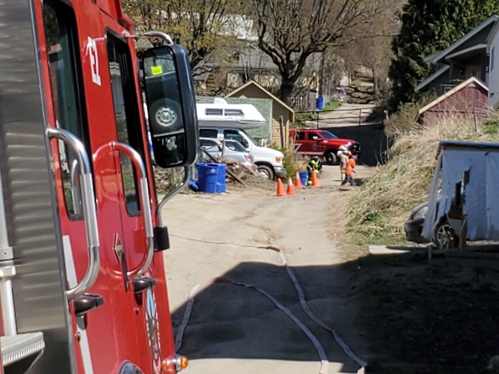 Gas leak prompts evacuation of lower Uphill residents