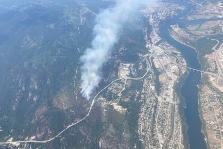 Another property under RDCK evacuation alert due to Merry Creek Wildfire