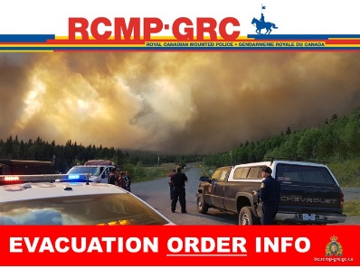 Evacuation Orders have been issued for 100 Mile House region