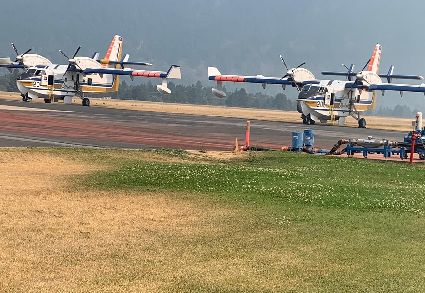Help has arrived in BC Wildfire fight, with more on the way