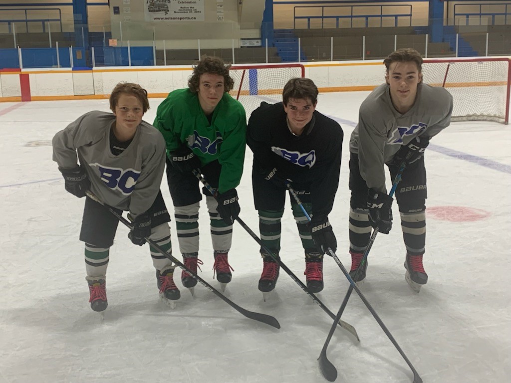 Nelson Minor Hockey players earn selections to Under-15 AA Zone team