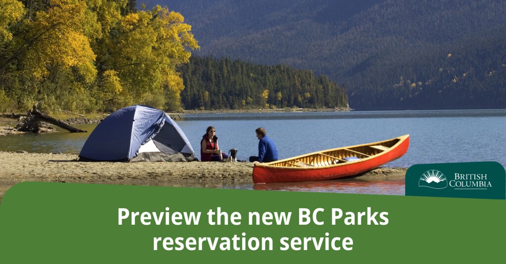 BC Parks updates camping reservation system