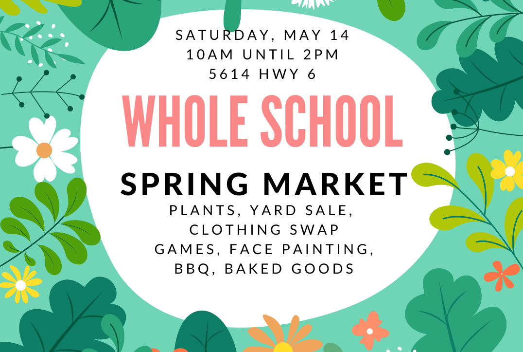 Whole School's spring market coming soon