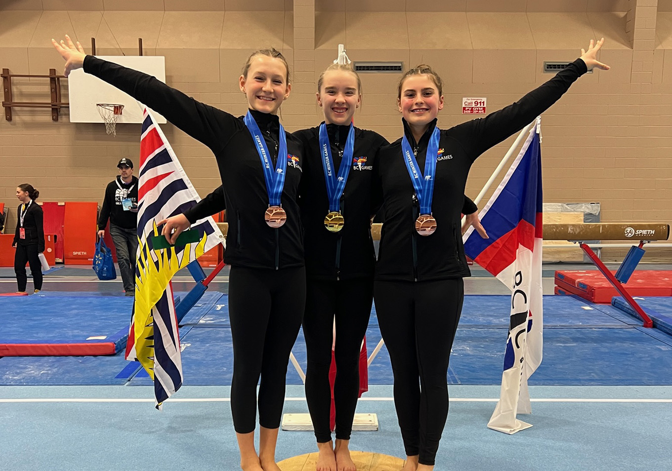 Glaicer gymnasts claim BC Winter Games medals