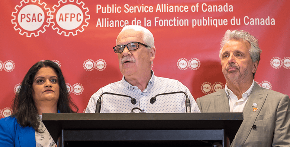 Public Service Alliance of Canada begin strike action