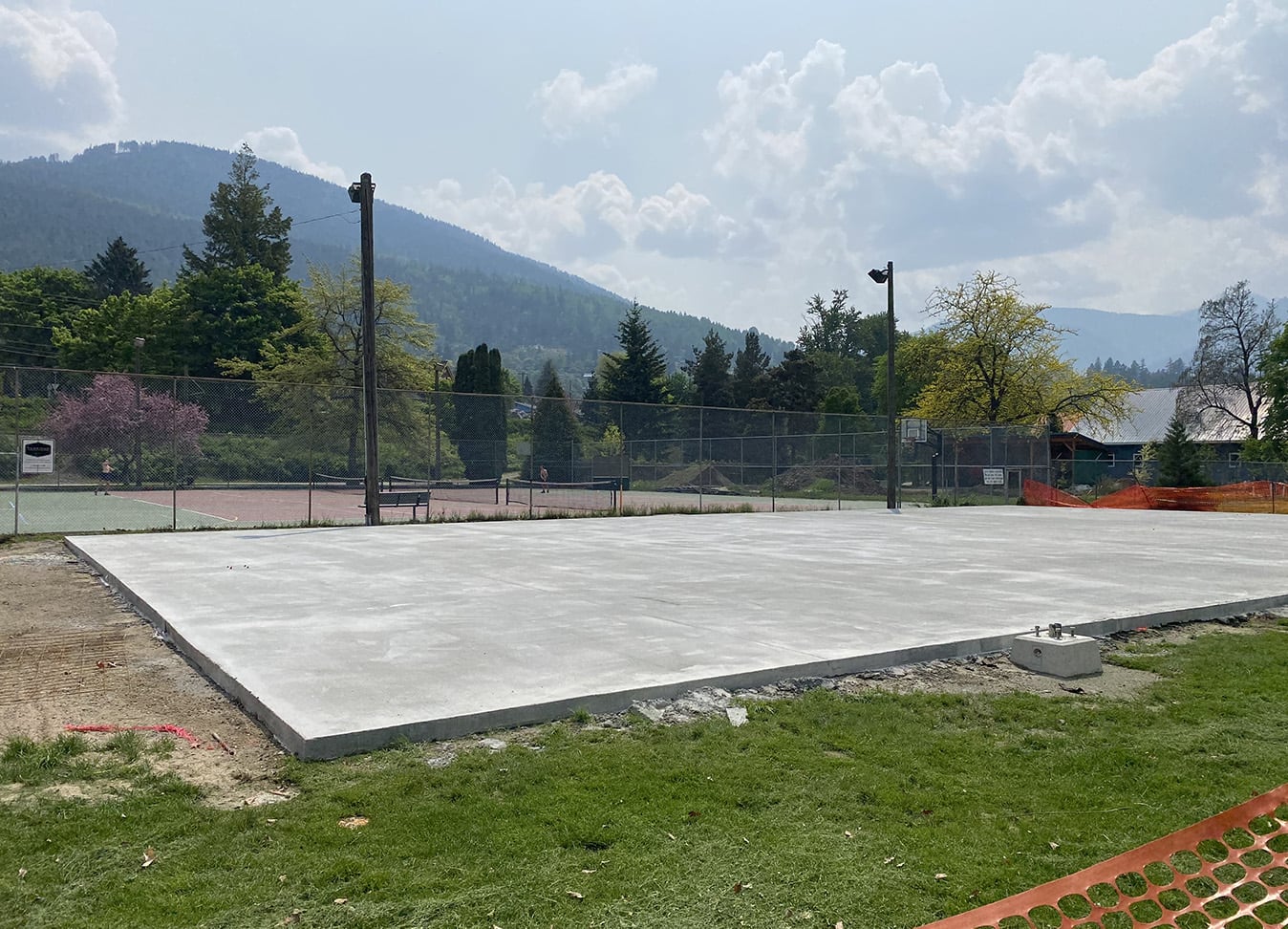 Outdoor basketball court one step closer to reality