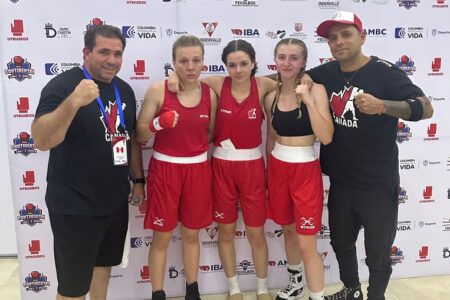 Nelson boxer Lola Brouillette gains valuable experience competing in Colombia