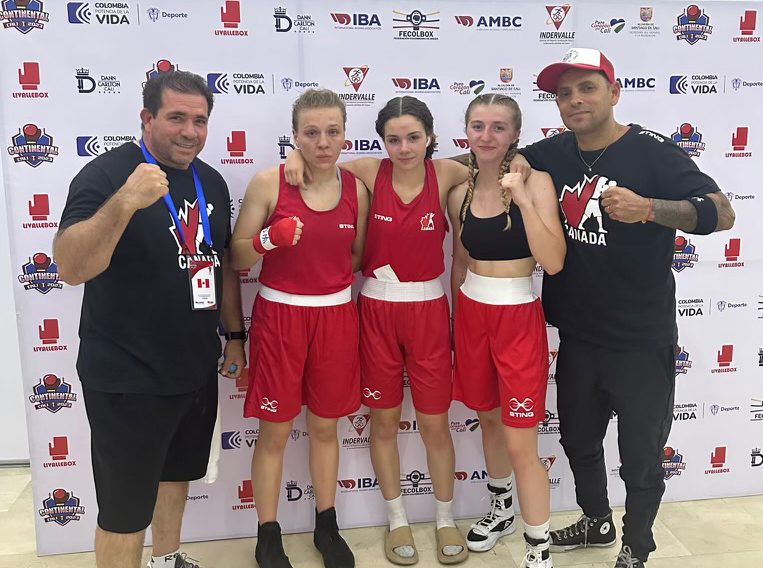 Nelson boxer Lola Brouillette gains valuable experience competing in Colombia