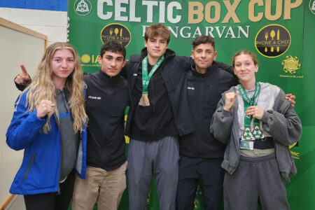 Nelson Box gain valuable experience at Ireland's Celtic Box Cup