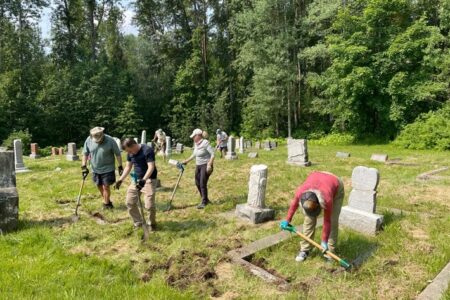 Columbia and Calvary Cemetery Restoration
