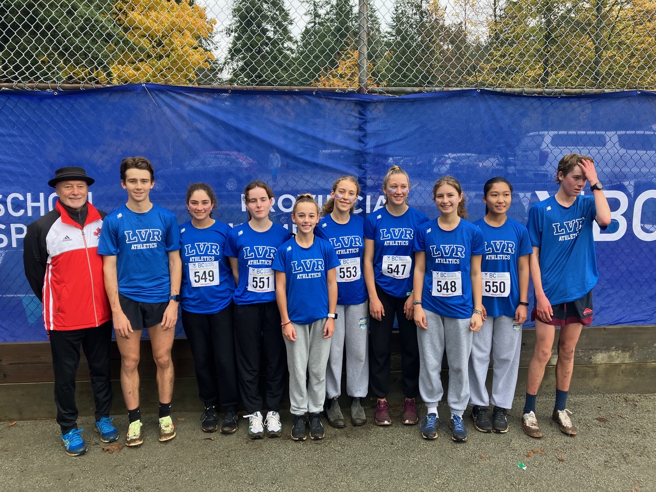 Bombers Senior Girls claim Silver at BC High School Cross Country Championships