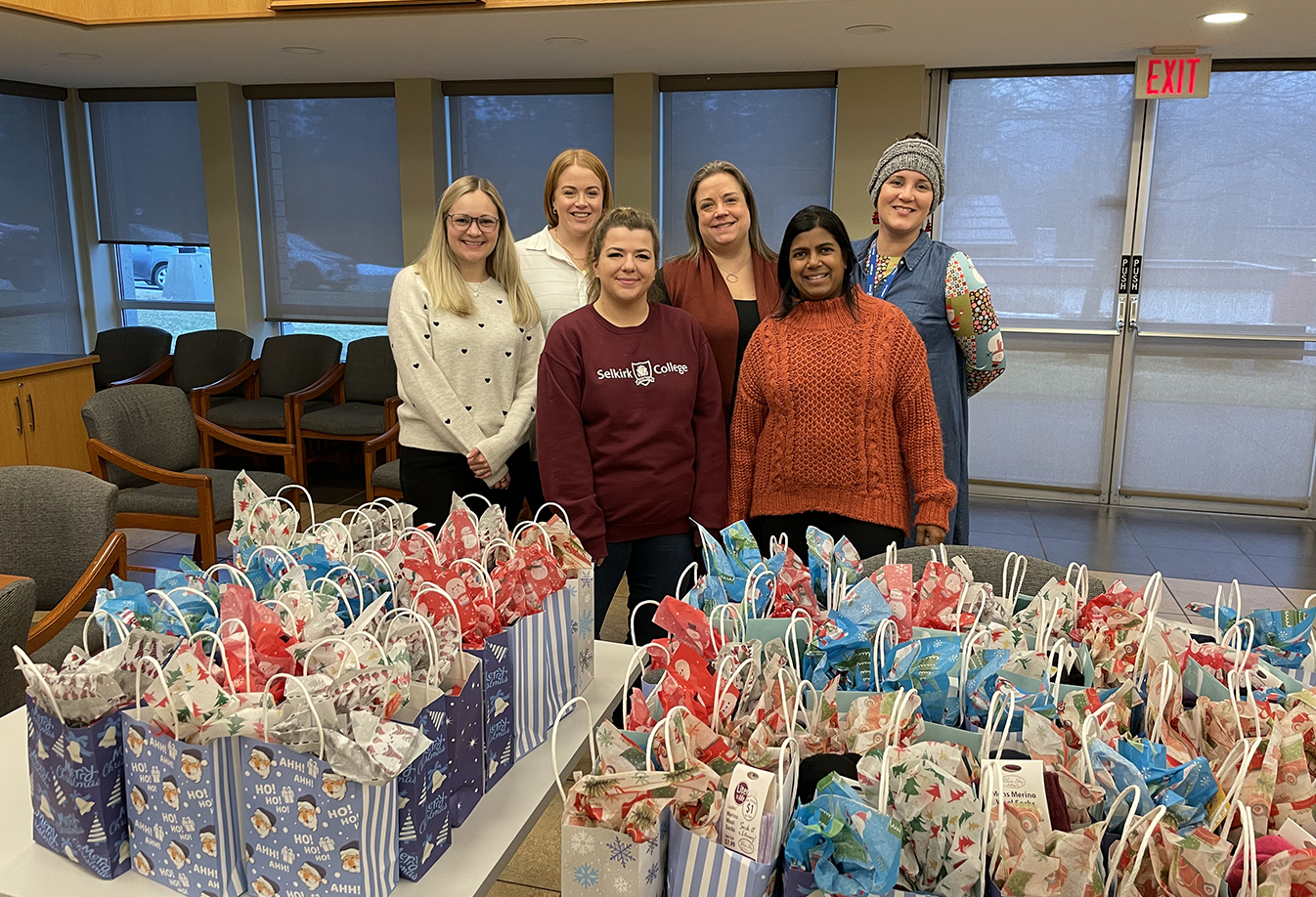 Selkirk College brightens holiday season for students