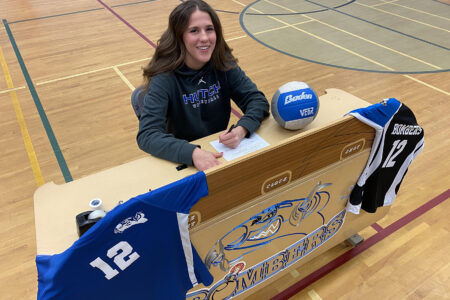 Atlyn Proctor inks scholarship at Hutchinson College in Kansas