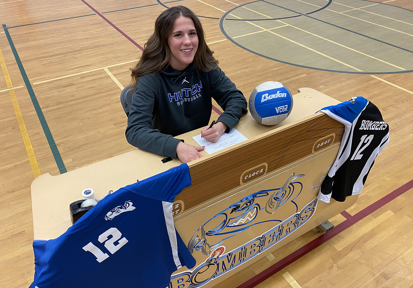 Atlyn Proctor inks scholarship at Hutchinson College in Kansas