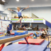 Glacier gymnasts stick landing at Kootenay Zone Championships