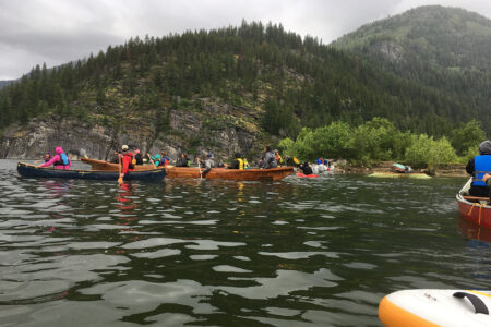 Continuing Tradition: The 2024 Sinixt Canoe Journey and Salmon Prayer