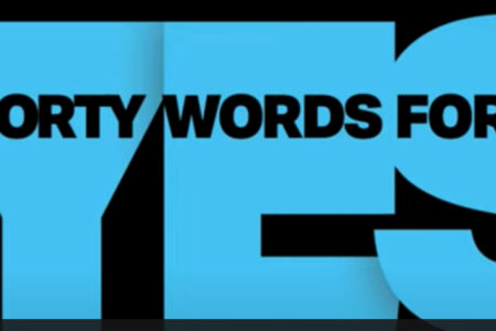 Forty Words for Yes at The Graine