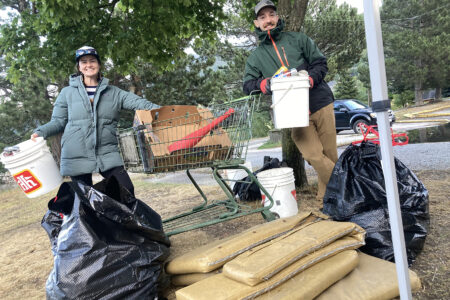 Friends of Kootenay Lake Stewardship Society hit the shores for summer cleanup on West arm of Kootenay Lake